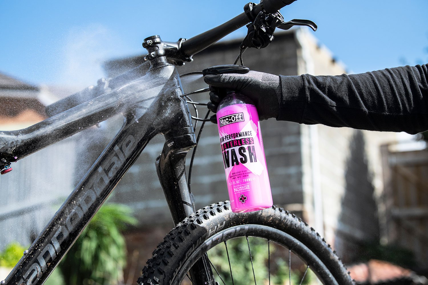 Muc-Off Waterless Wash will have you saying 'We don't need no water ...