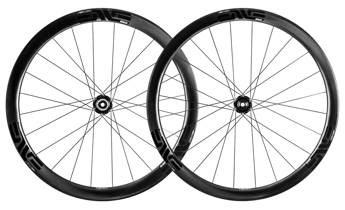 enve ses 34 ar shallow aerodynamic road tubeless carbon disc brake wheels for all road bikes with wider tires