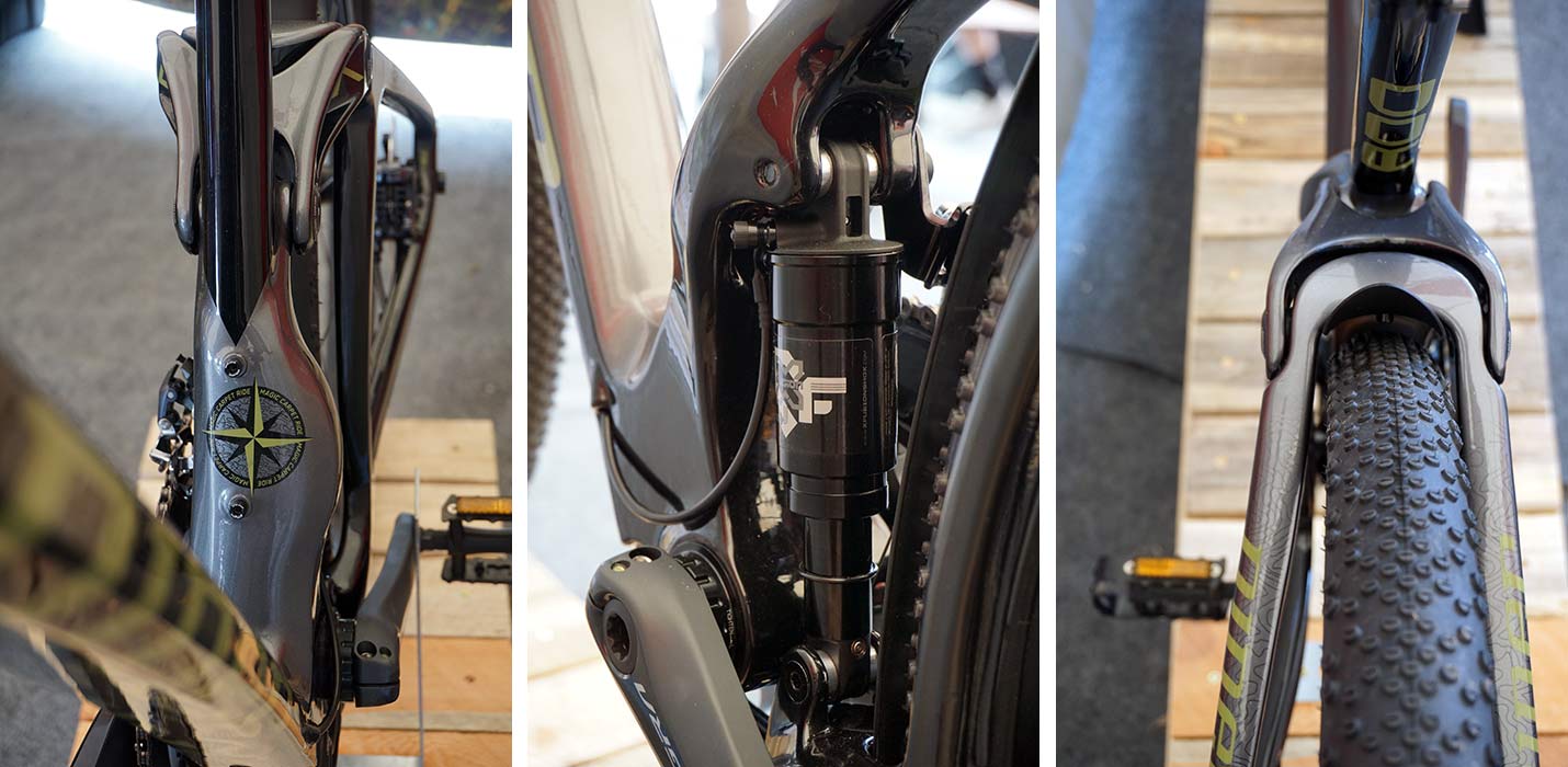 Niner MCR magic carpet ride full suspension gravel bike tech details