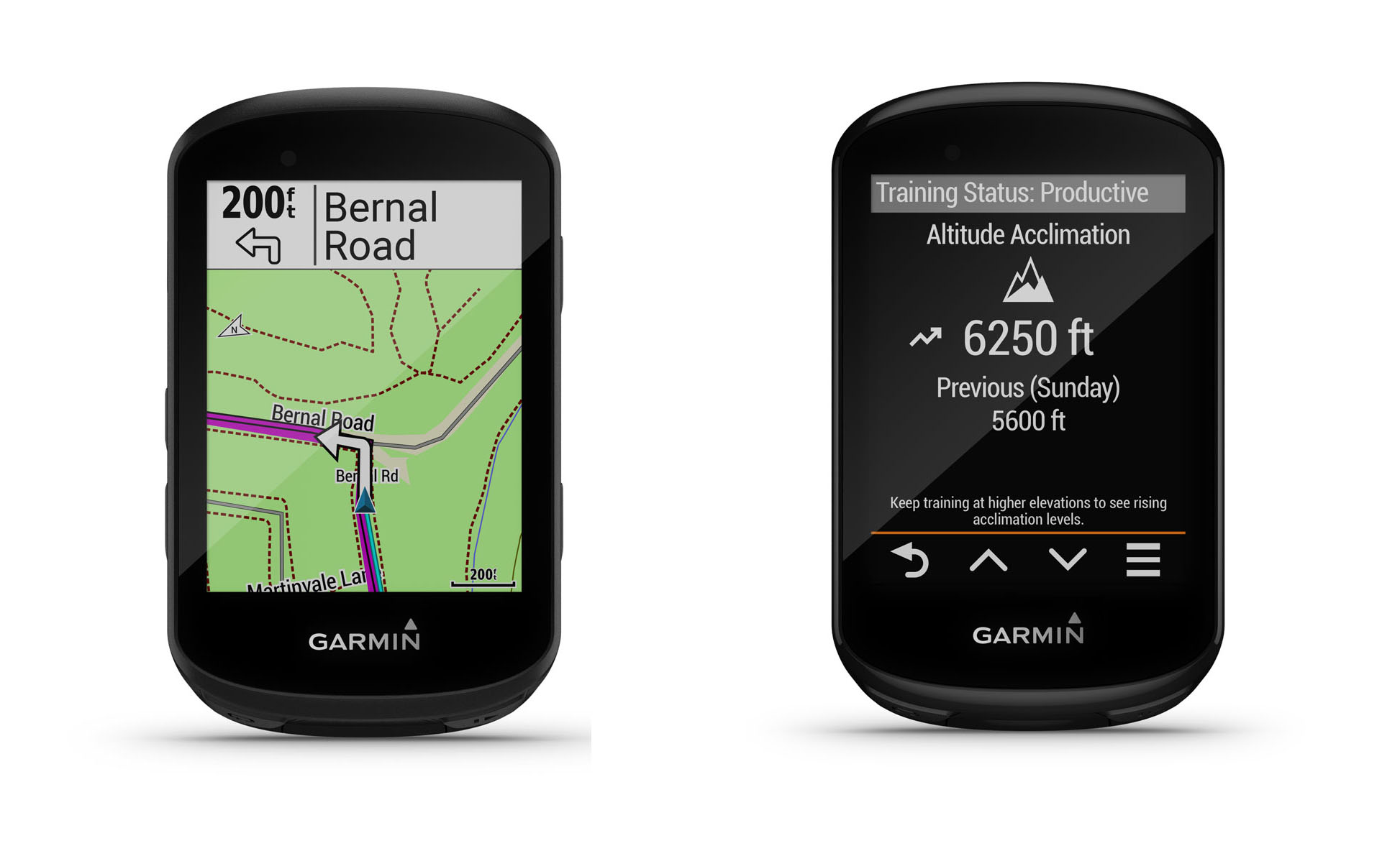 difference between garmin edge 530 and 830