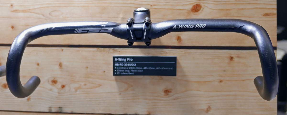 A-Wing Pro semi-aero aluminum gravel bar