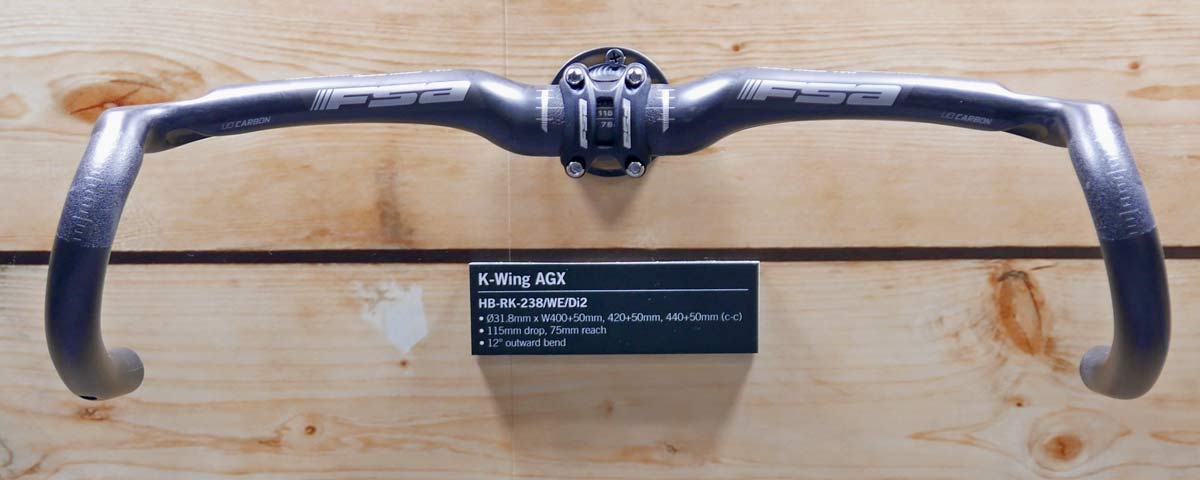 K-Wing AGX aero carbon gravel bar