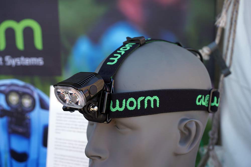 gloworm alpha mountain bike headlamp is an affordable premium bike light with camping head strap