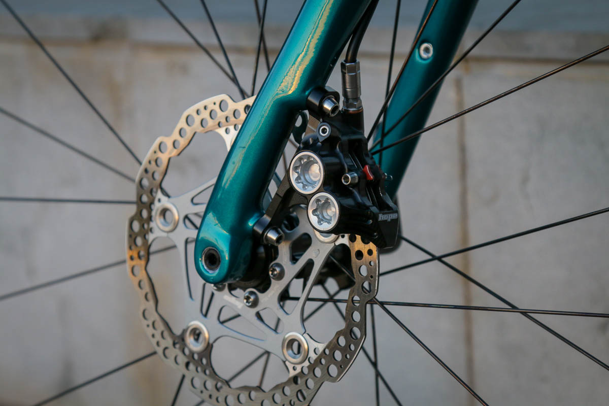 Hydraulic Disc Road brakes not strong enough? Now there’s Hope, in colors