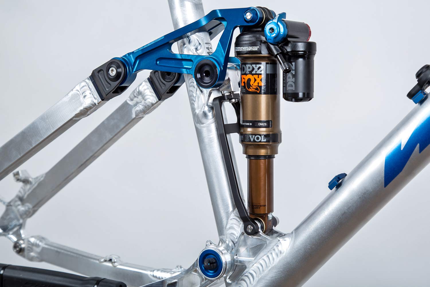 Nicolai Saturn 14 trail bike, modern lightweight aluminum 7020 alloy 140mm all-mountain bike