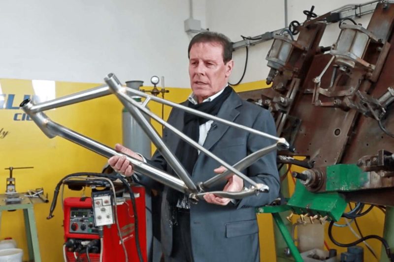 Officina Battaglin 'The Man of Steel' Giovanni Battaglin how to build modern precision Italian steel road bikes
