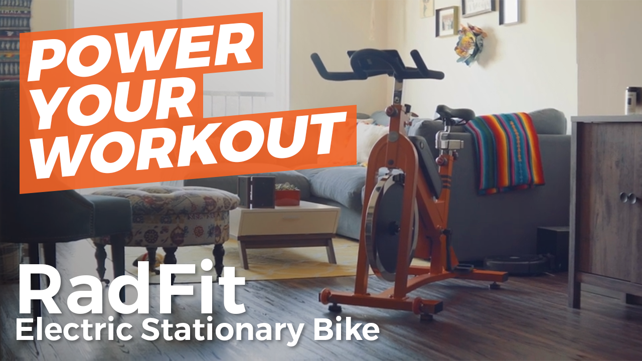 Boost your workout and crush Zwift with RadFit Electric Stationary Bike