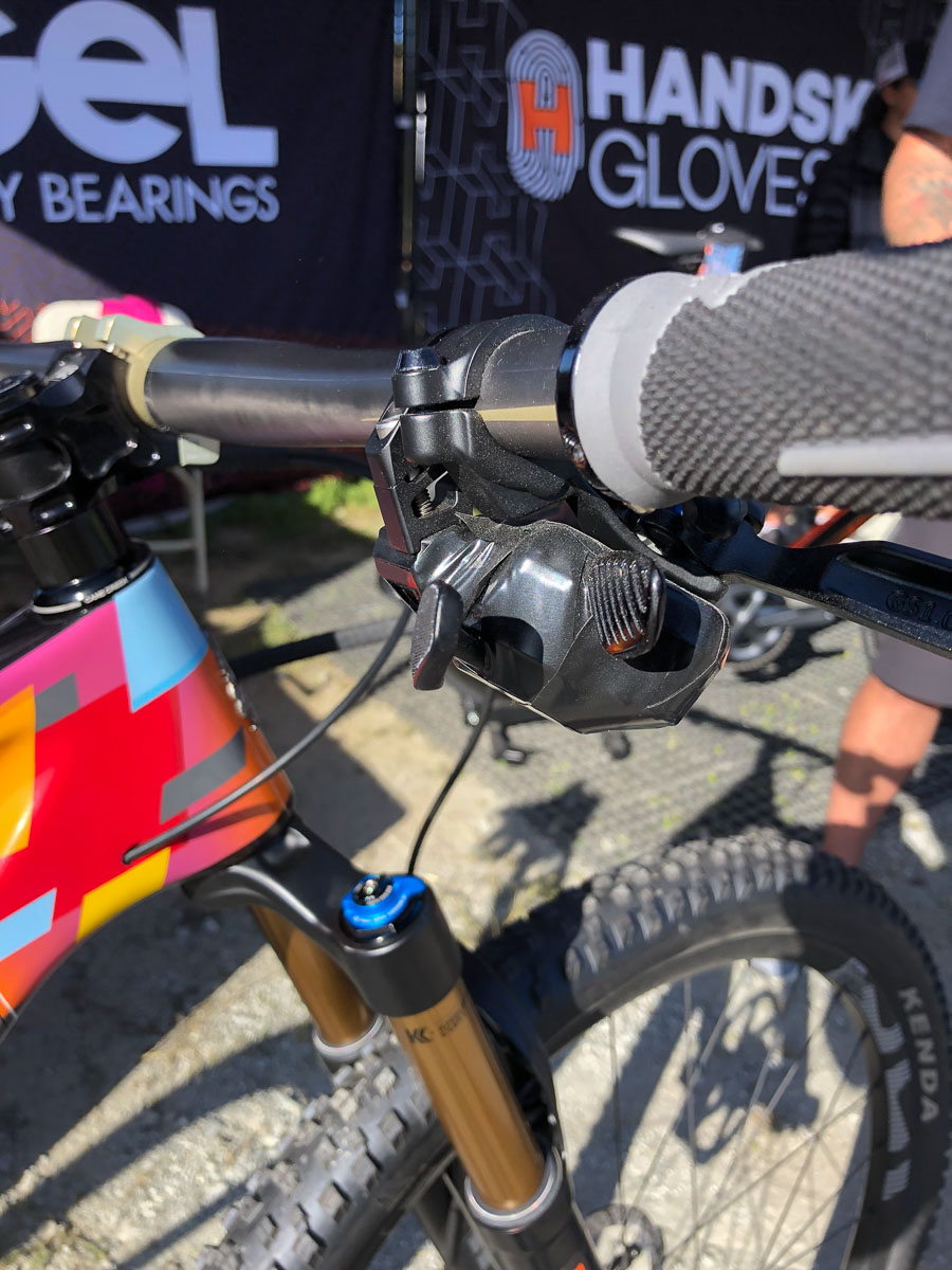 Spyshot: TRP MTB 1x12 rear derailleur and shifter look closer to production