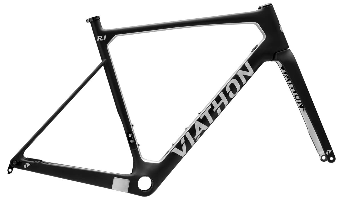 Viathon R.1 carbon road bike affordable, performance Walmart premium carbon disc-brake road bike frameset