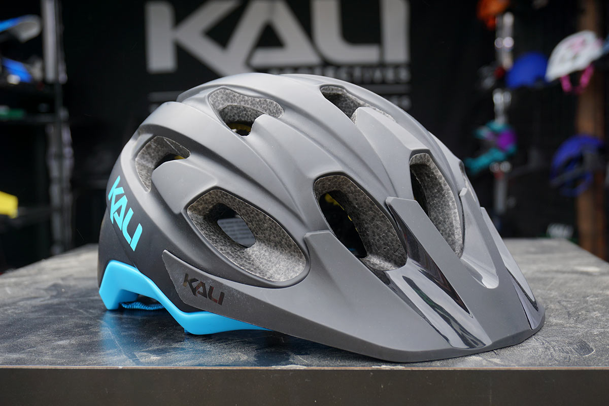 new Kali Pace mountain bike helmet is affordable and offers mips like rotational impact protection
