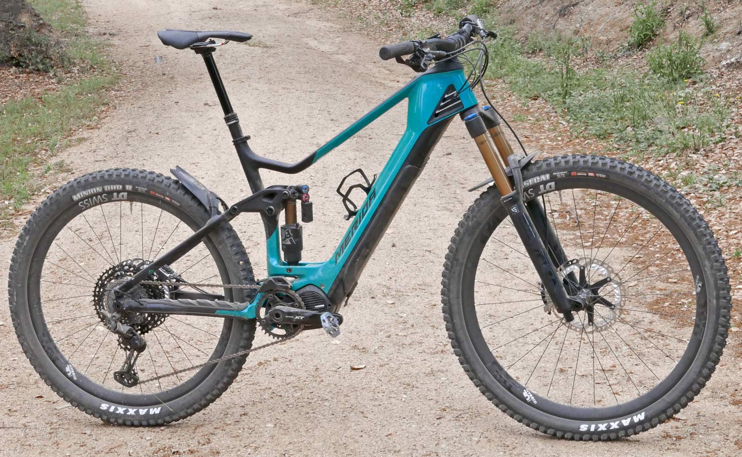 Merida eOne-Sixty e-enduro eMTB, 160mm carbon mixed-wheelsize all-mountain trail e-bike