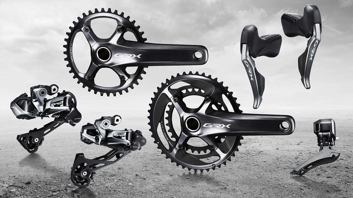 Shimano GRX component series is the first dedicated gravel group w/ 10 & 11 speed options