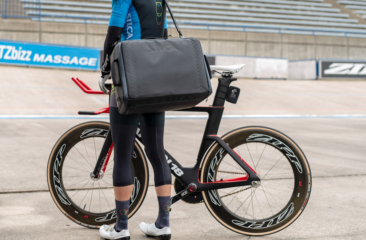 Silca Maratona Minimo bag stores and organizes your ride gear, carries on a plane
