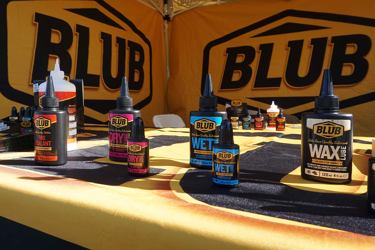 Blub Bike Care line offers chain lube and tubeless tire sealant