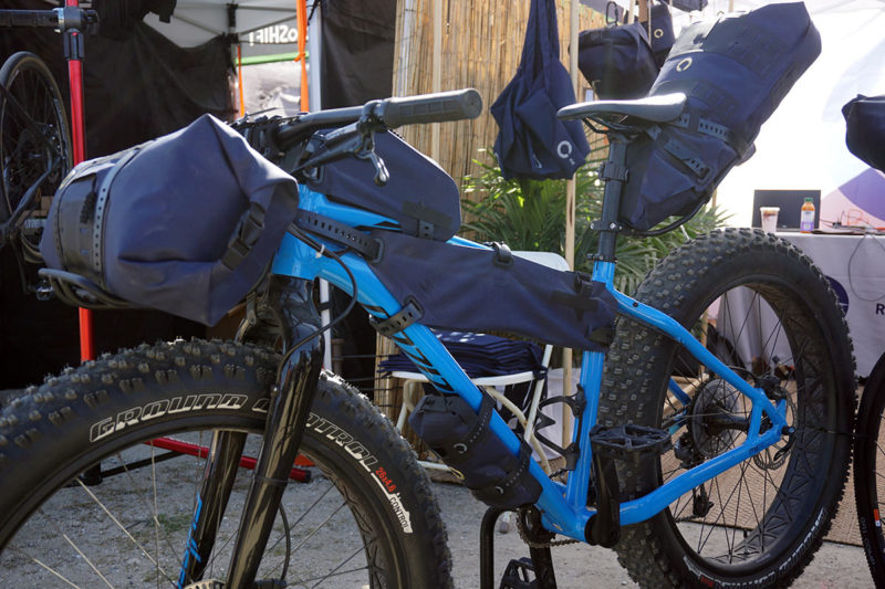 roswheel weatherproof bike packing frame bags for top tube down tube saddle and handlebar storage