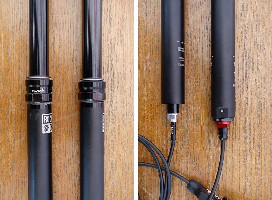 how did the rockshox reverb dropper seatpost add more travel without getting longer so it can put a longer dropper post on shorter bikes