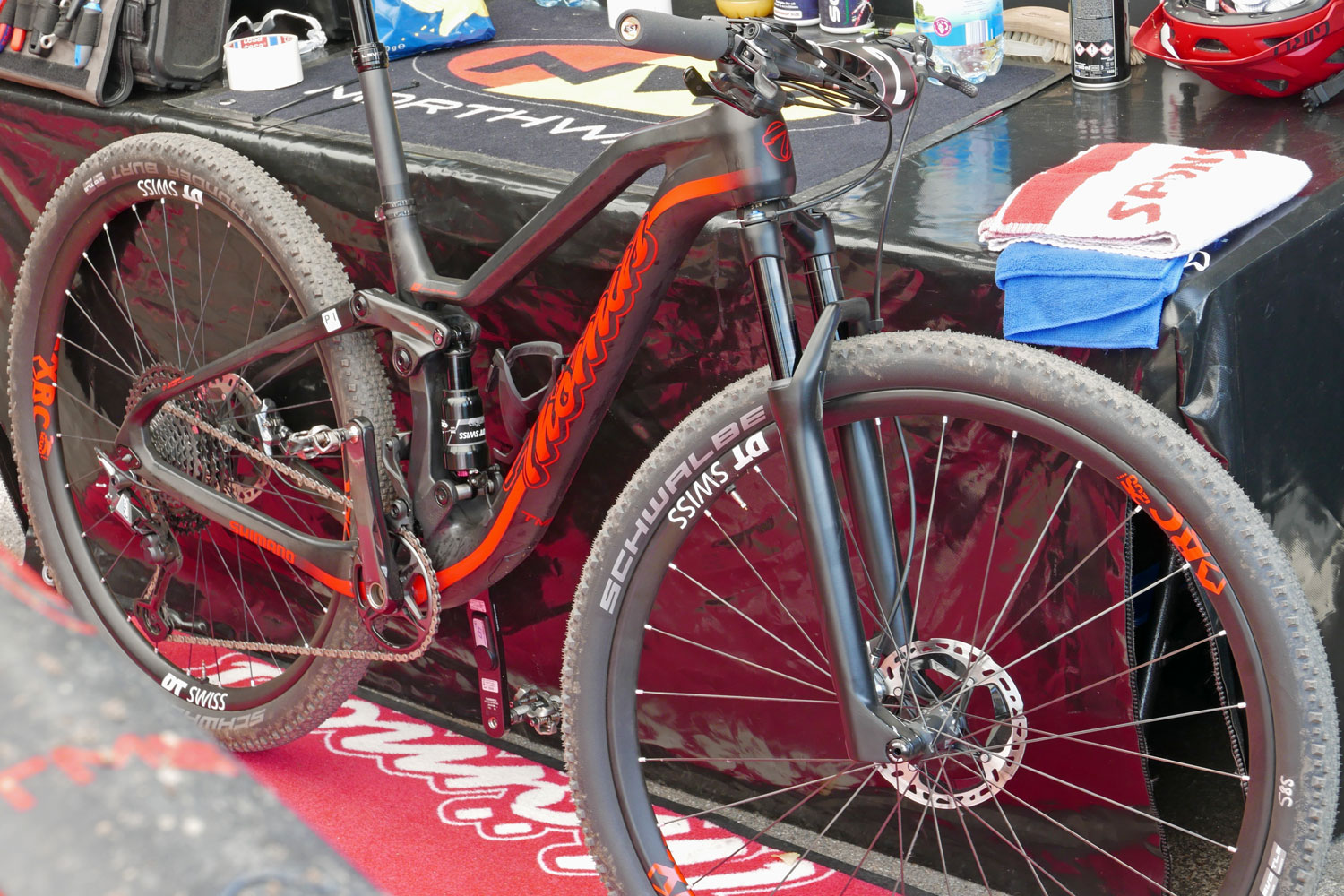 Spy Shot! Is this prototype the next DT Swiss XC mountain bike fork?