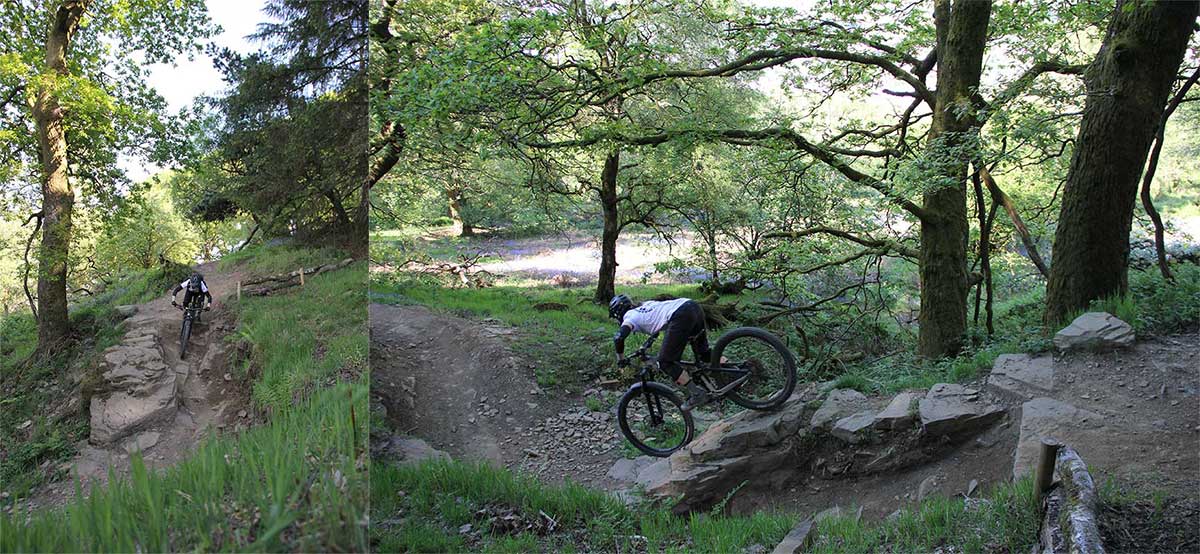 BikePark-Wales-Root-Manouvres-Enduro-Trail-Red-Black-Tech