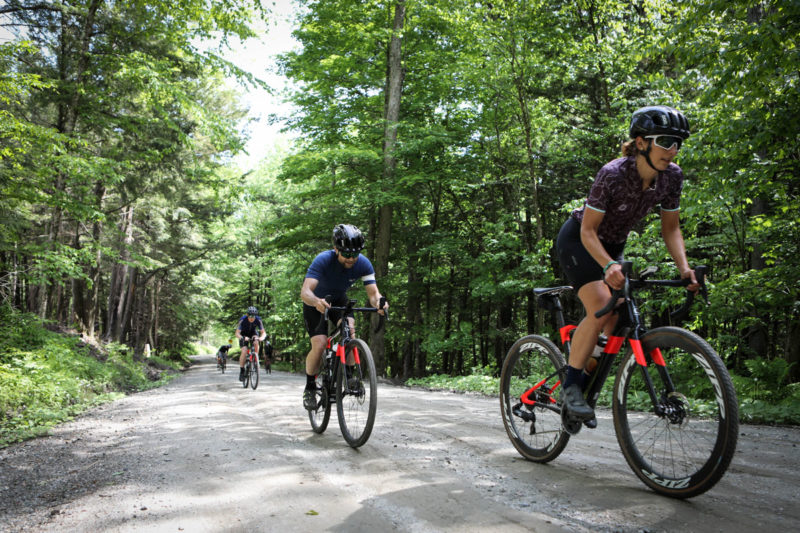 First Ride Cannondale Topstone Carbon gravel bike with Kingpin rear suspension Bikerumor
