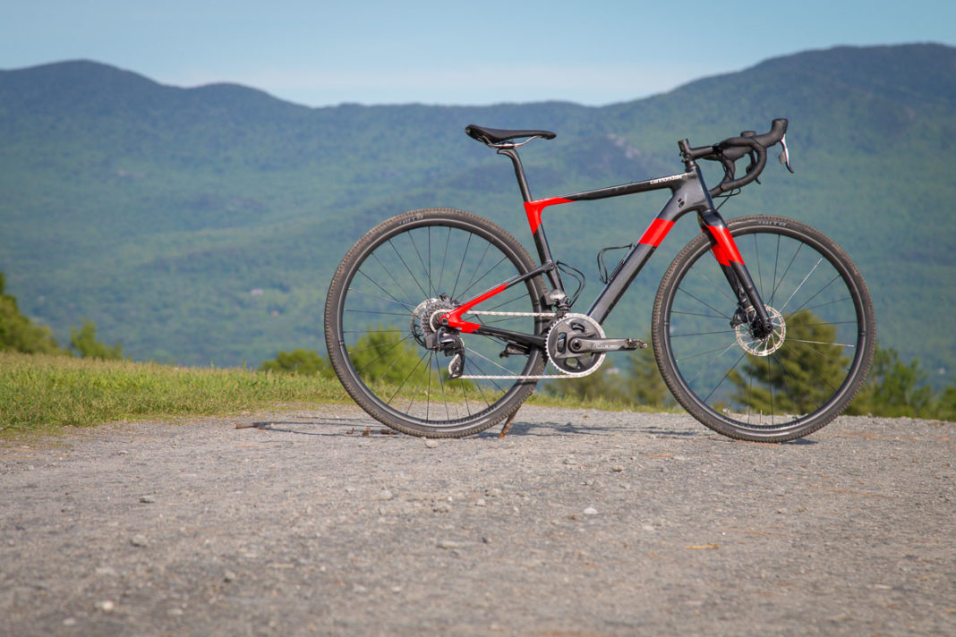 First Ride Cannondale Topstone Carbon gravel bike with Kingpin rear