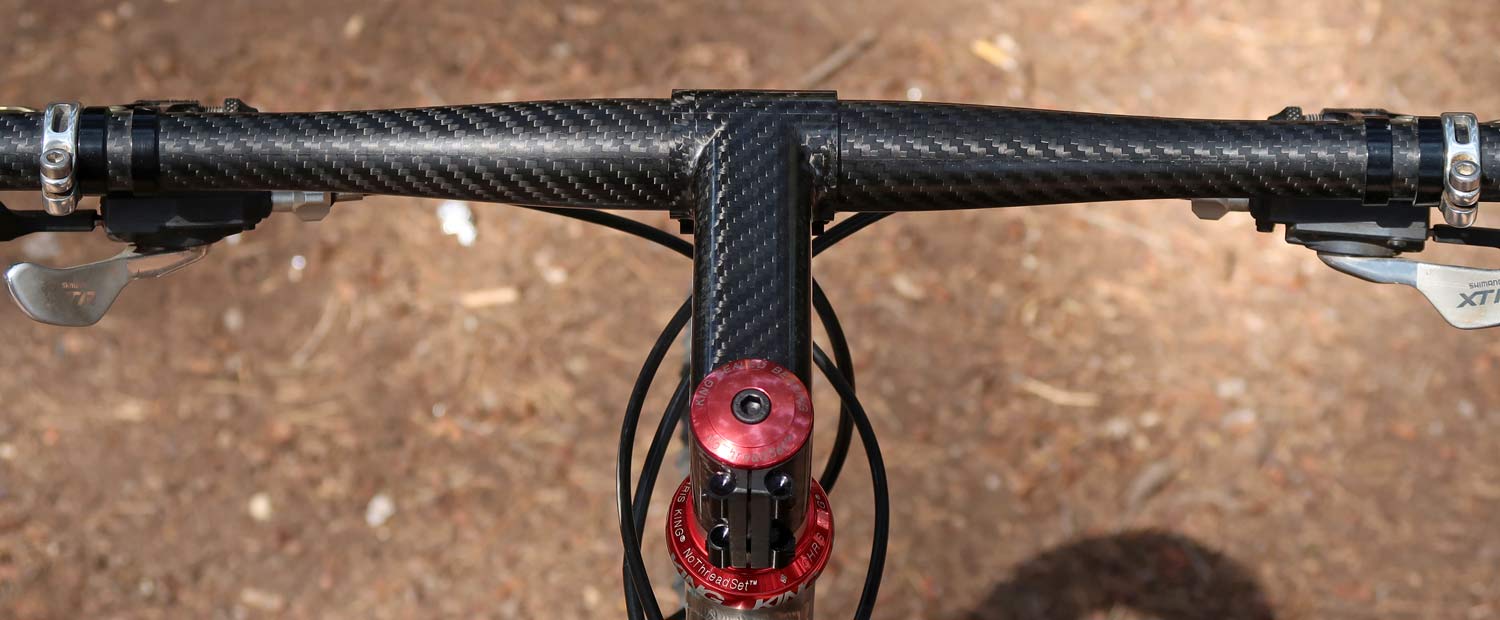 Darimo X2 stem ultralight lightweight handmade carbon mountain bike stem, made-in-Spain