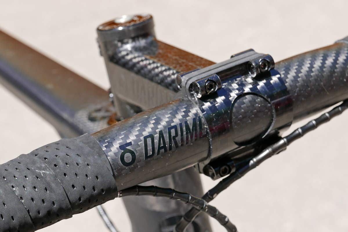 DeiviX weight weenie AX Lightness <5kg carbon road bike, Darimo carbon cockpit components