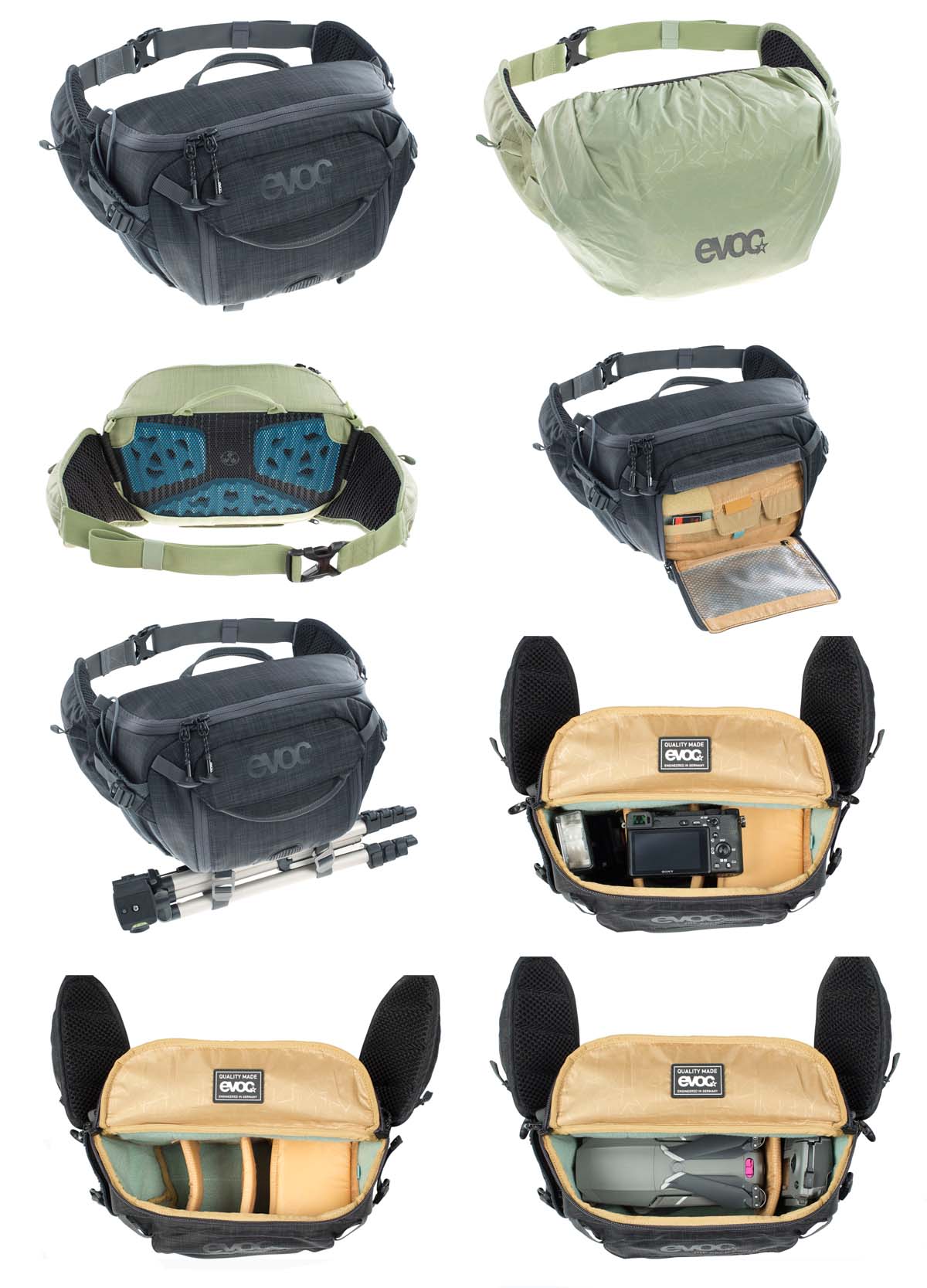 EVOC updates Photography line with options for anyone who rides or flies with a camera