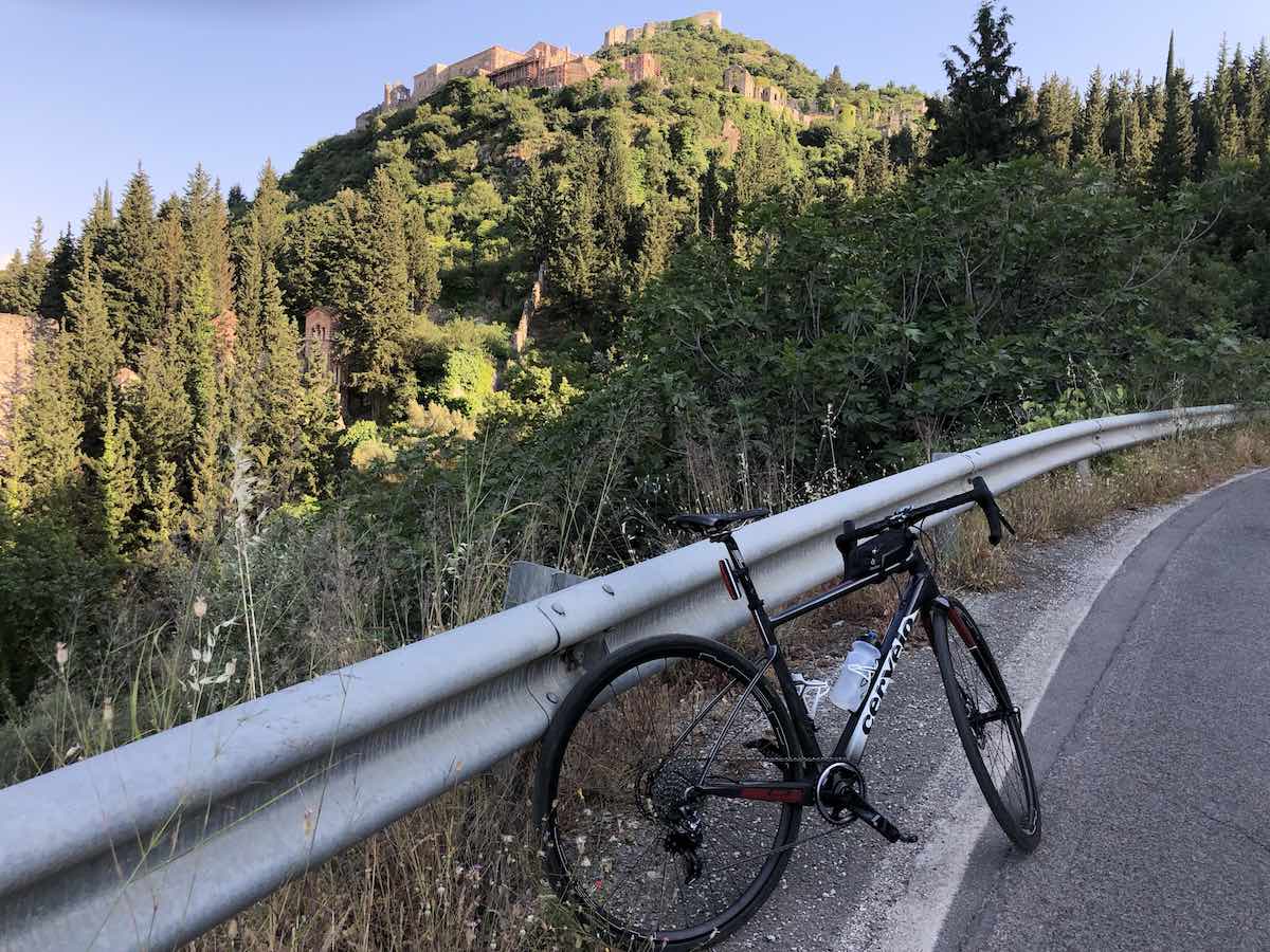 bikerumor pic of the day cycling near mystras greece