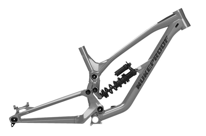 Nukeproof Dissent DH Bike: 4 position flip-chip brings rider-tuneable ...