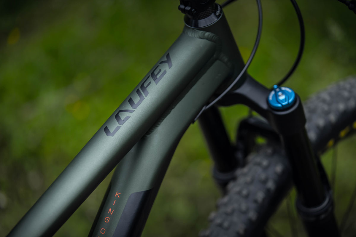 Orbea Laufey attacks the trails with fun, slack, affordable hardtail frame