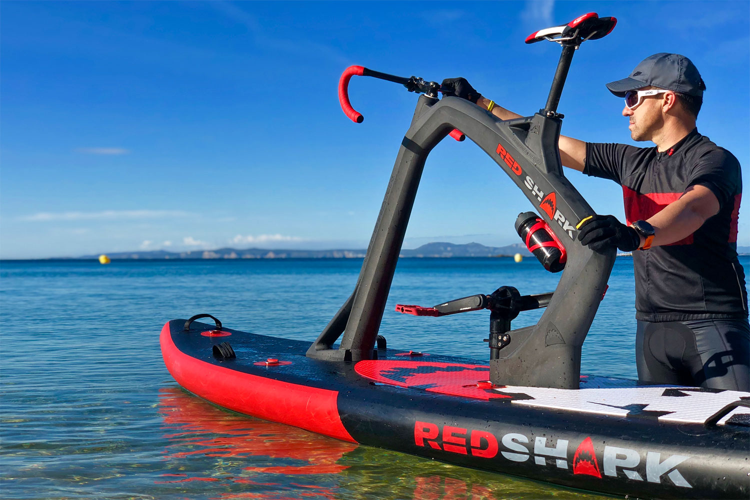RedShark BoardBike, packable pedal-powered boat bikes