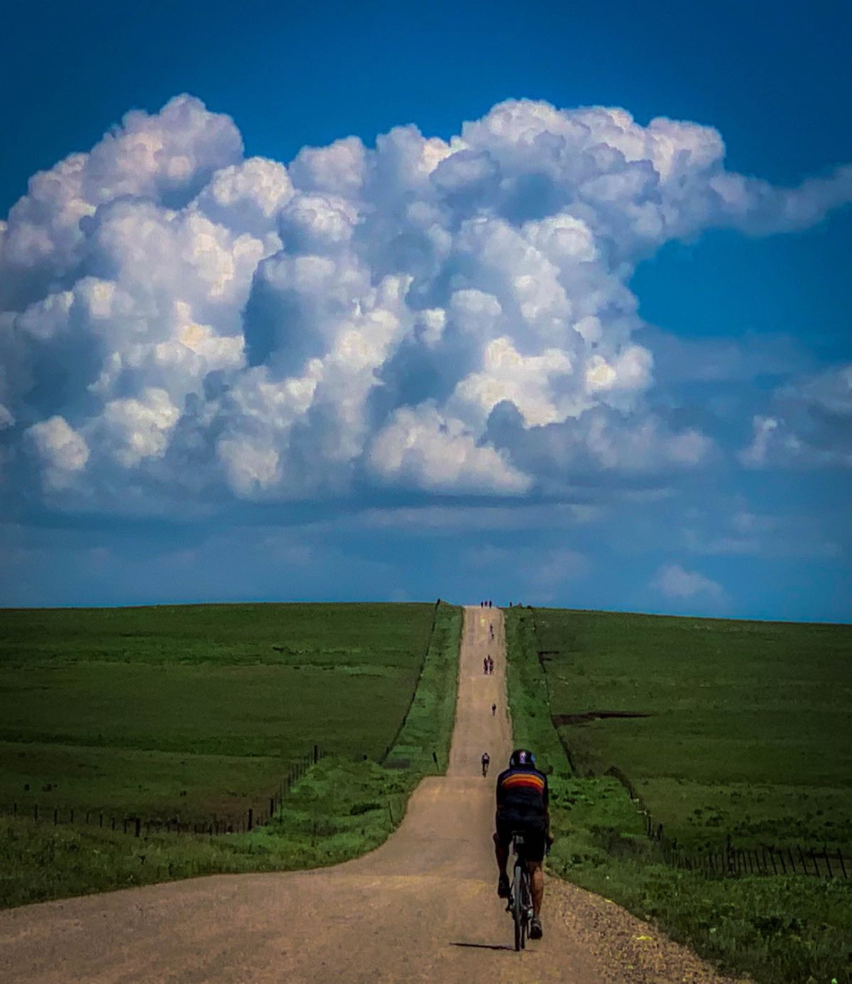 bikerumor pic of the day dirty kanza gravel bike ride in the foothills of Kansas.