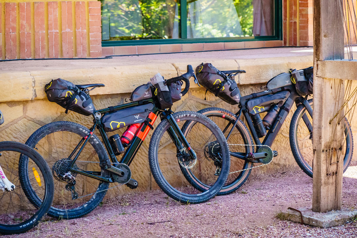 how to plan a family bikepacking trip in spain