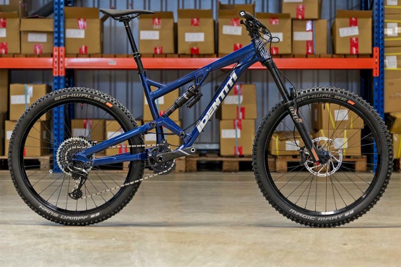 2020 Identiti Mettle alloy enduro bike, 160mm travel 275 aluminum aluminium, all-mountain bike
