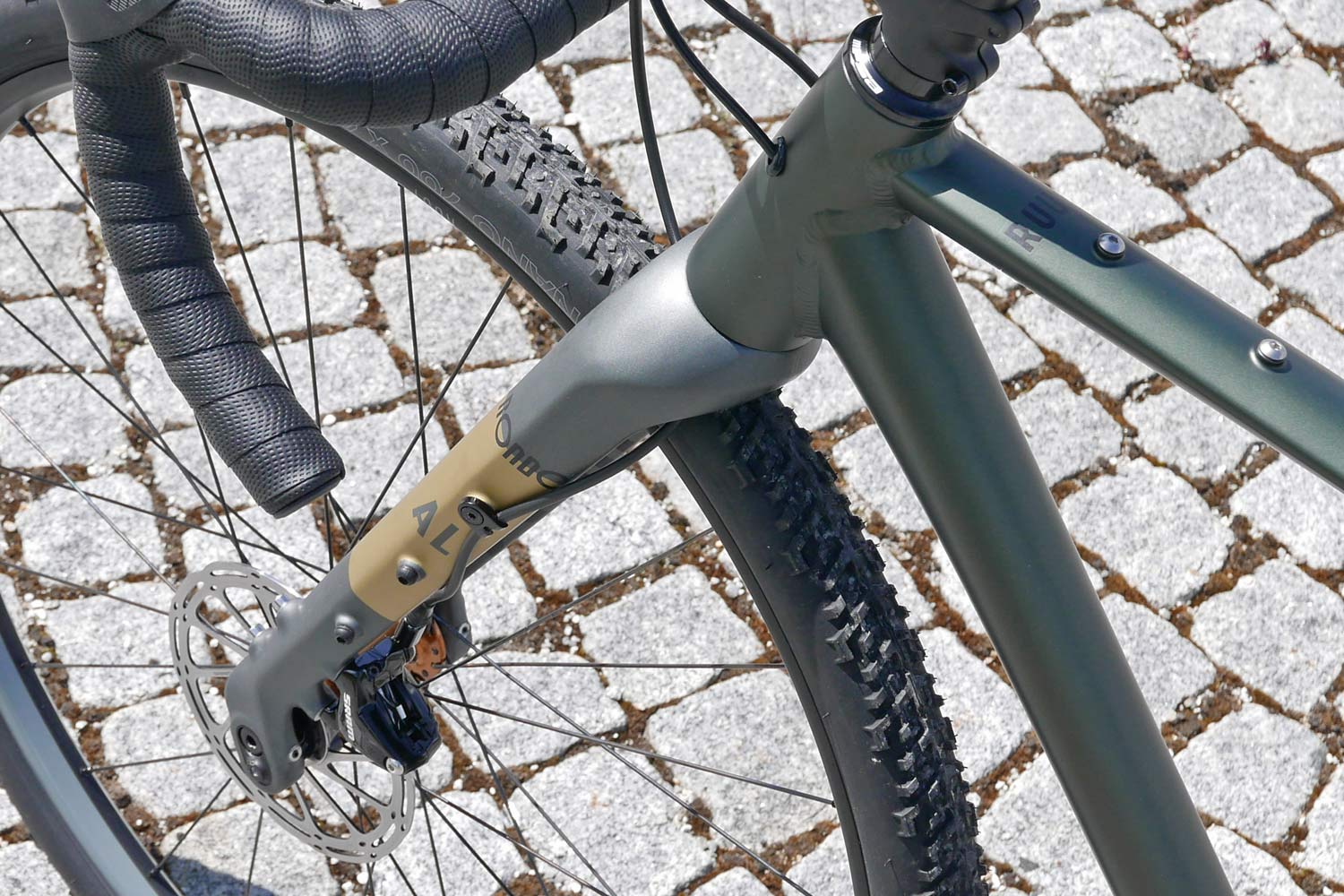 2020 Rondo TwinTip 2.0 Carbon fork, full carbon variable geometry adventure gravel bike fork