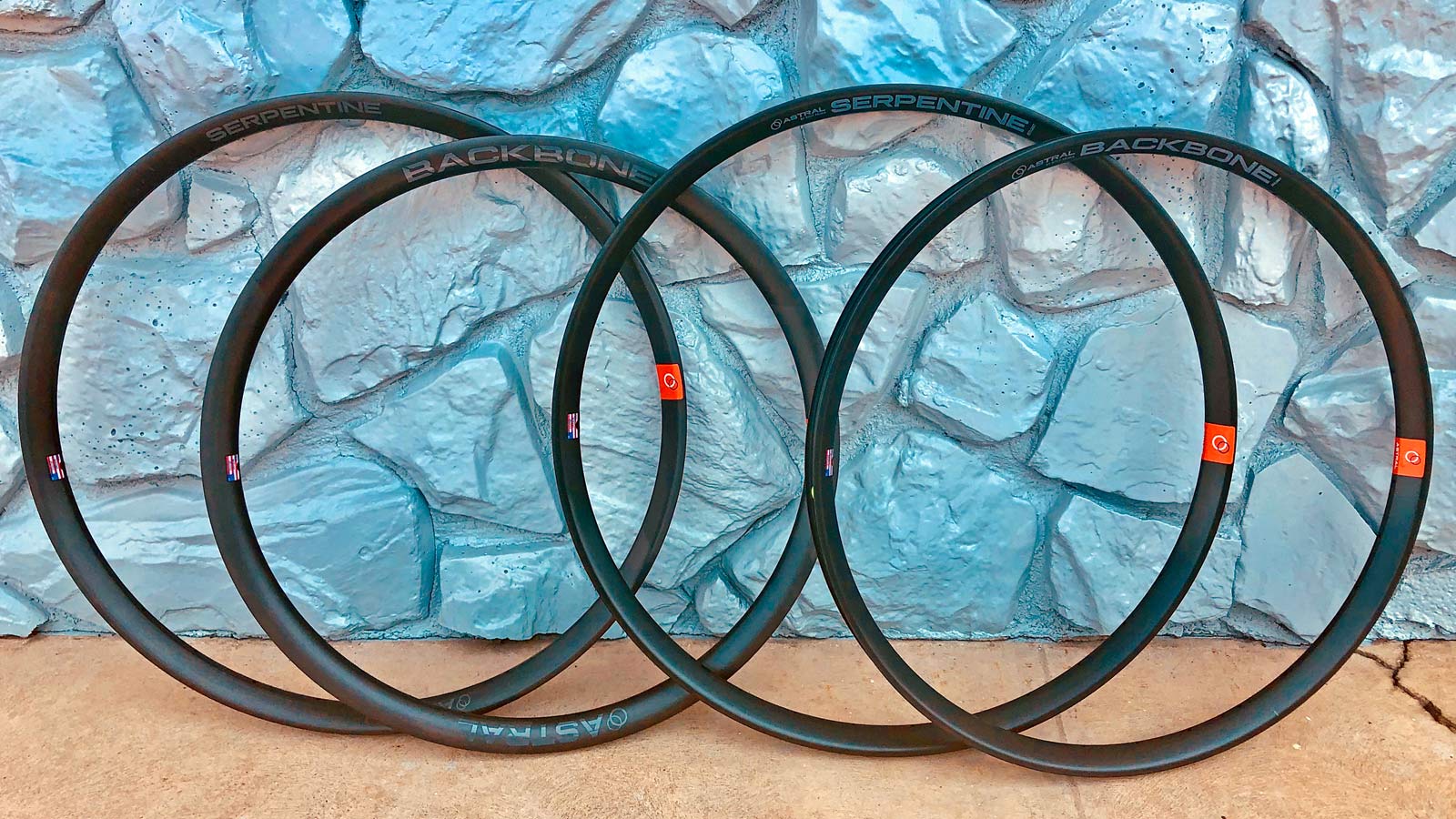 Astral wide MTB rims wheels, 27.5 Backbone, 29 Serpentine, aluminum alloy carbon mountain bike wheels, Made in the USA by Rolf Prima