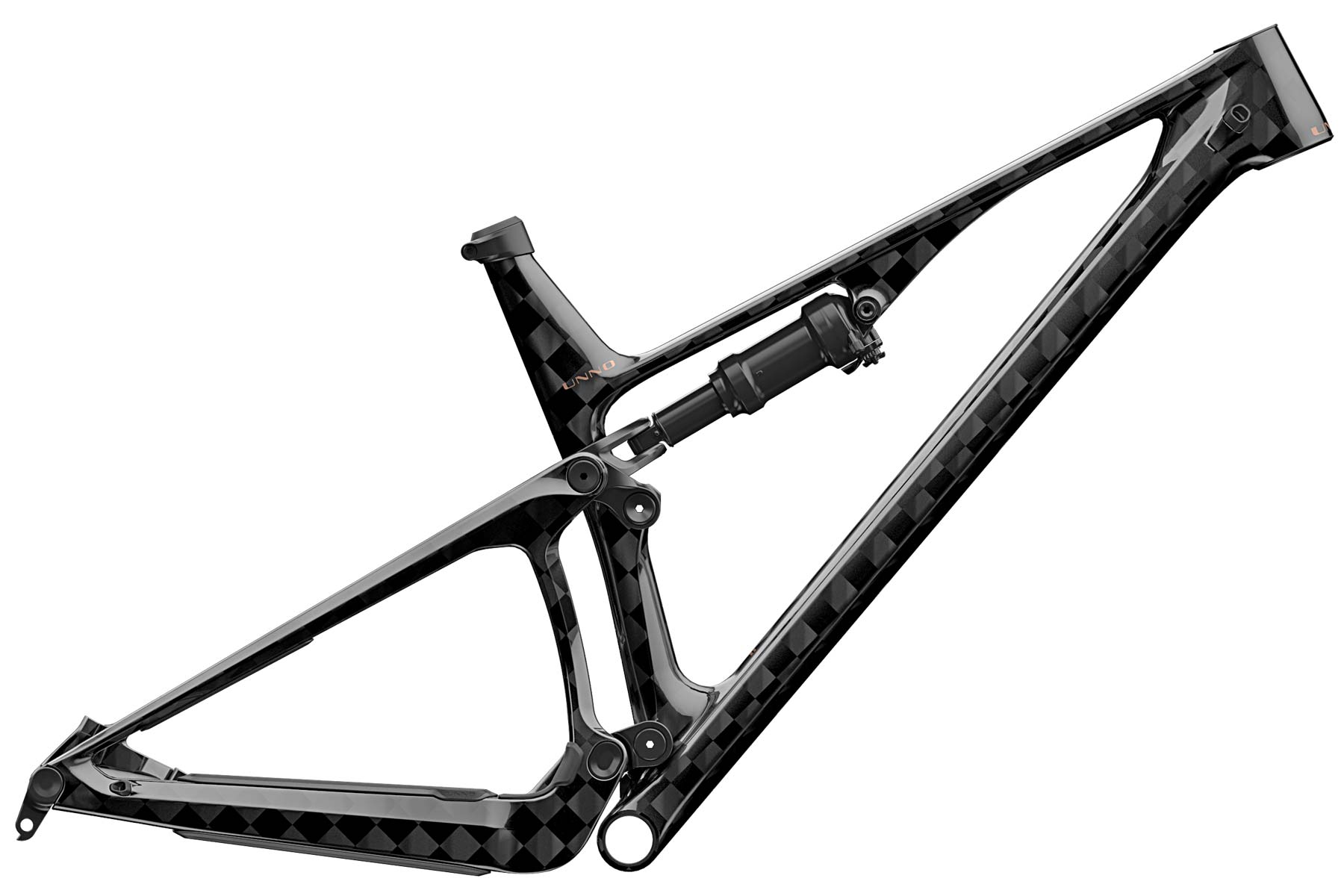 Unno Horn 100mm XC bike, limited edition lightweight carbon short-travel cross-country race mountain bike