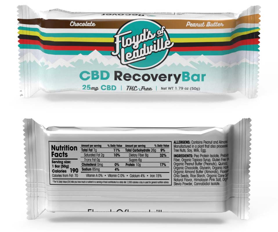 protein recovery bar with cbd isolate for endurance athletes who need protein after a workout