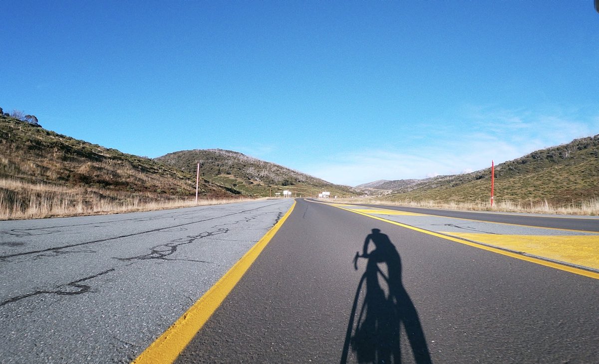 bikerumor pic of the day road cycling australia's perisher valley in new south wales.
