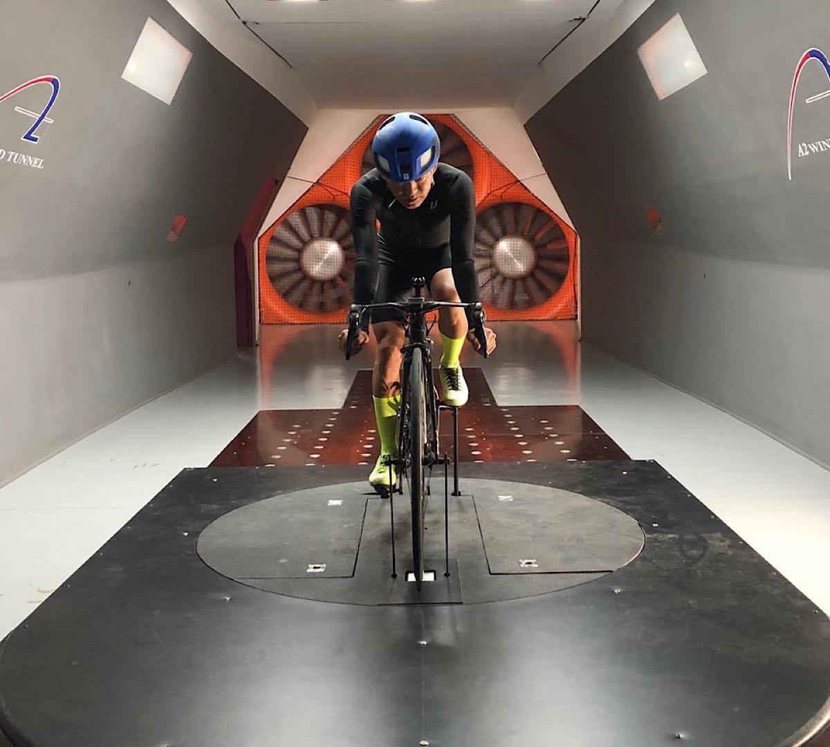 Defeet evo disruptor aero cycling socks tested in the wind tunnel