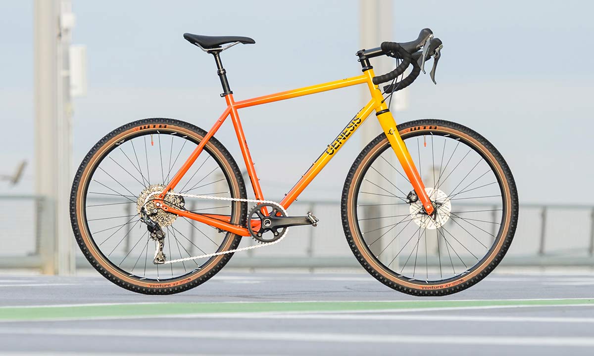 2020 Genesis Fugio Reynolds 725 steel adventure gravel bike frameset