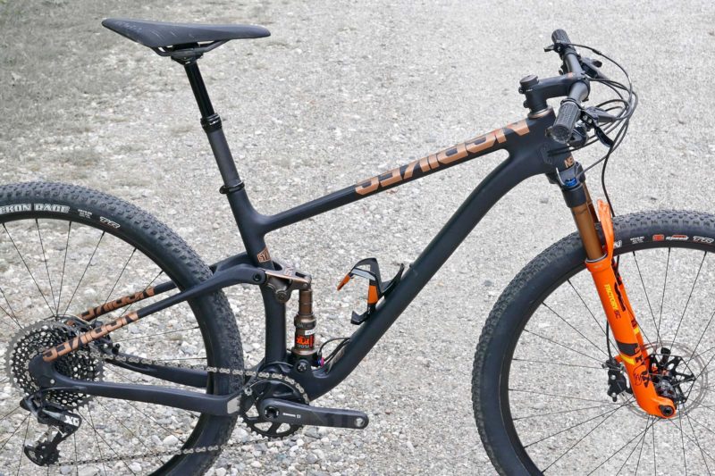 2020 NS Bikes Synonym XC mountain bike, modern slack lightweight carbon 100mm cross country or carbon 120mm trail mountain bike