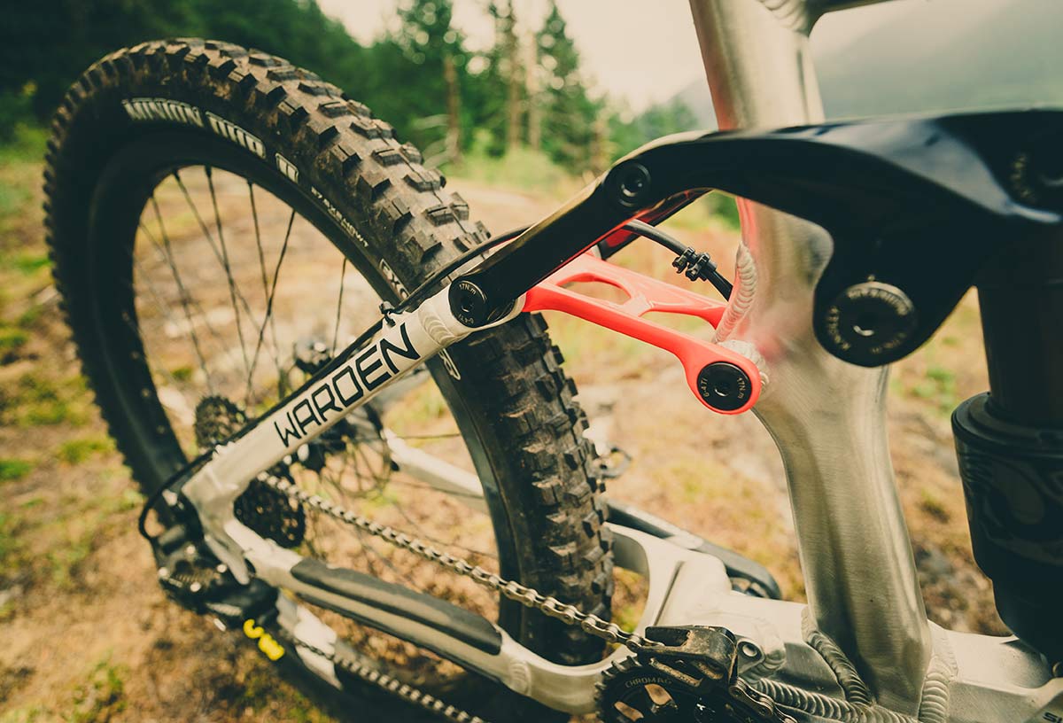 2020 Knolly Warden enduro mountain bike updated with longer travel