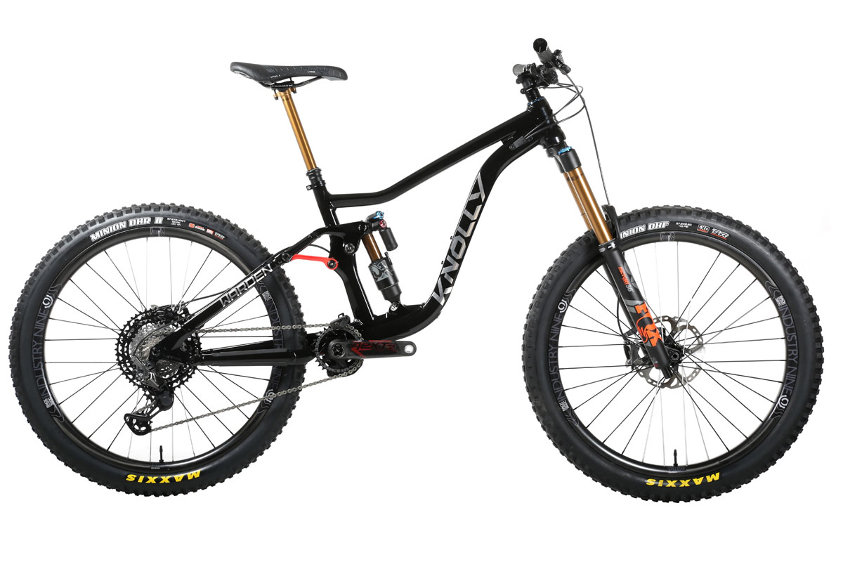 2020 Knolly Warden enduro mountain bike updated with longer travel