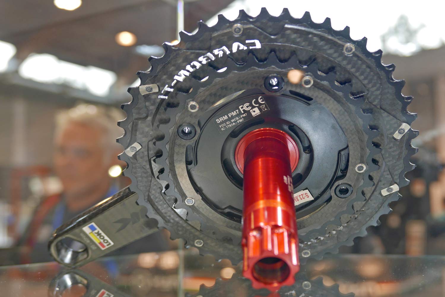 Carbon-Ti gives all groups EVO carbon X-Carboring chainring upgrade, plus new UDH thru-axles