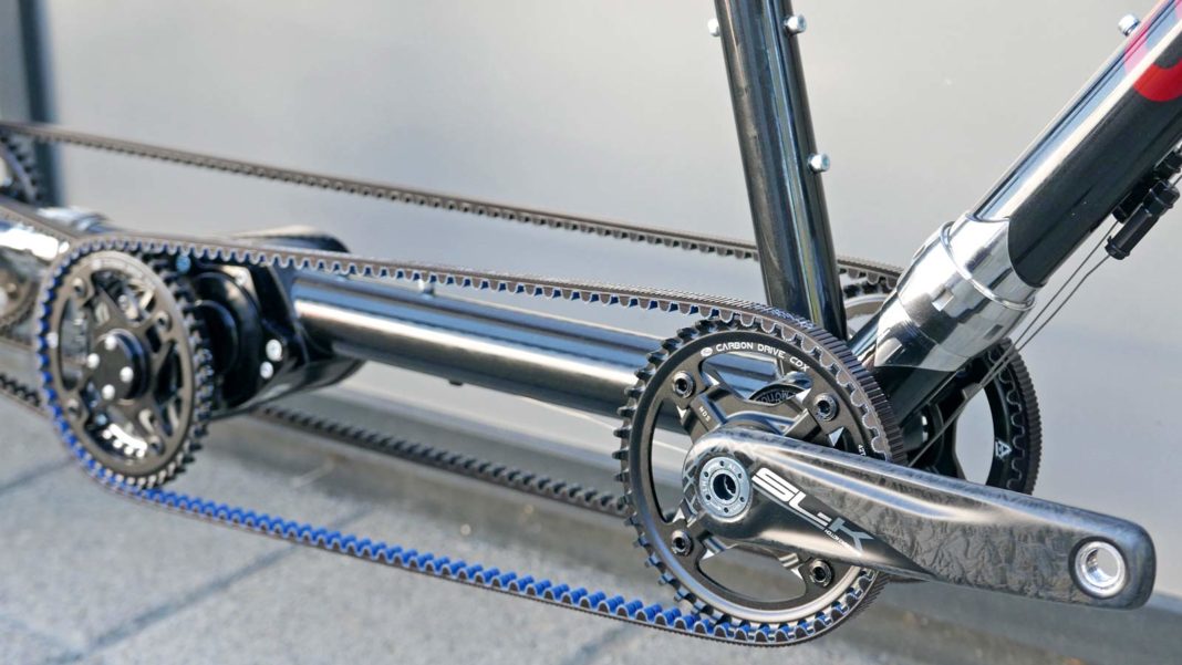 CoMotion puts together first Pinion gearbox, Gates beltdrive travel