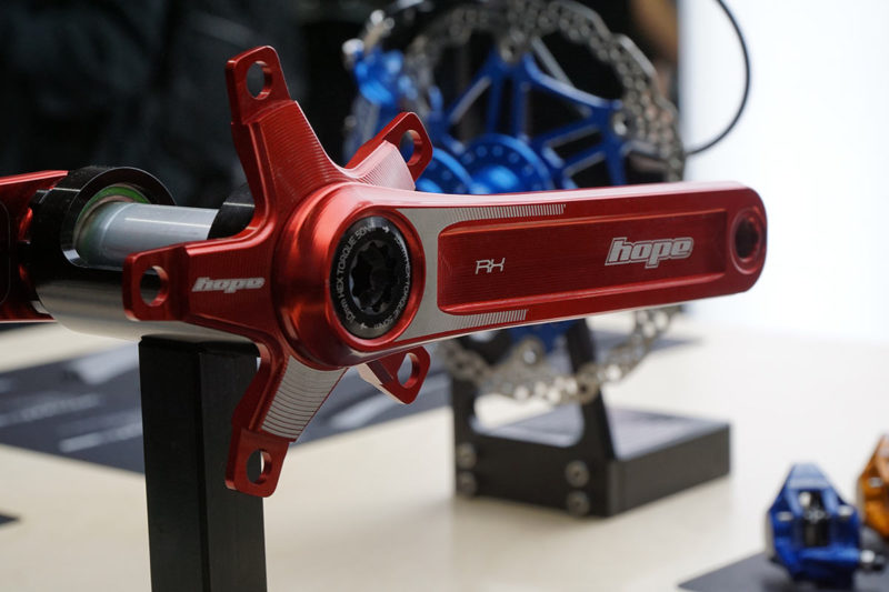 Hope RX gravel cranks introduced at Eurobike 2019