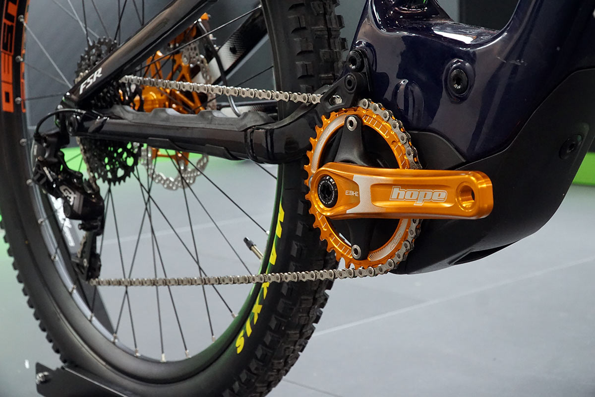 Hope eMTB e-bike cranks for Brose Specialized and other e-bike motors