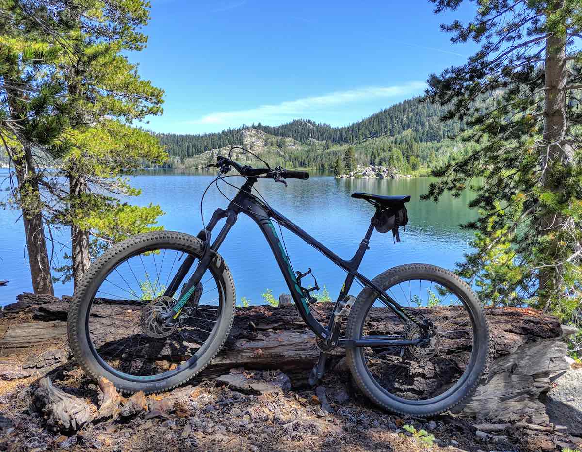 bikerumor pic of the day flume trail lake tahoe nevada usa.