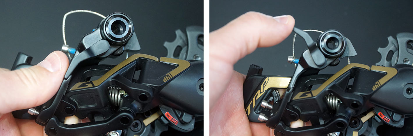 what is the Hall Lock on the TRP rear derailleur